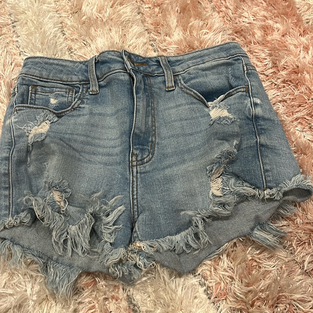 STUDIO BLUE JEAN SHORTS